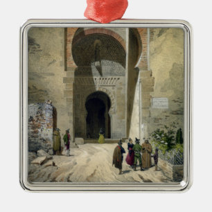 Adorno Metálico La puerta de la justicia, entrada a Alhambra, Gra