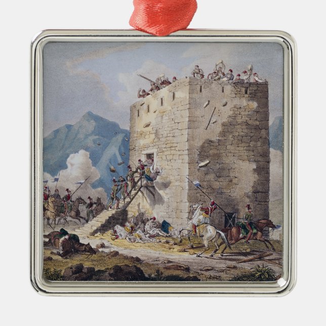 Adorno Metálico La resistencia de cuarenta rebeldes griegos (Frente)