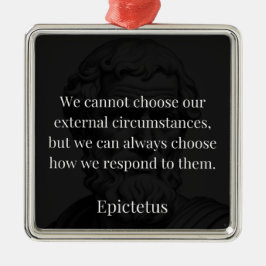 Adorno Metálico La sabiduría de Epictetus: Empoderamiento a través