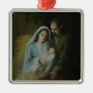 Adorno Metálico La sagrada familia