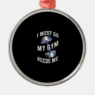 Adorno Metálico La Salud Y El Nido Del Trabajo - Mi Gimnasio Me Ne