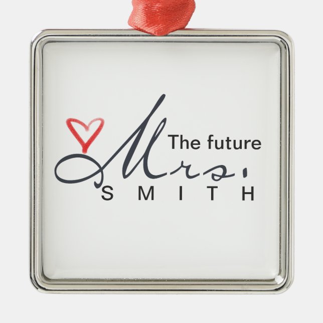 Adorno Metálico ¡La señora futura - modifique sus los propios para (Frente)