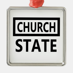 Adorno Metálico La separación de iglesia y estada - 1ra enmienda