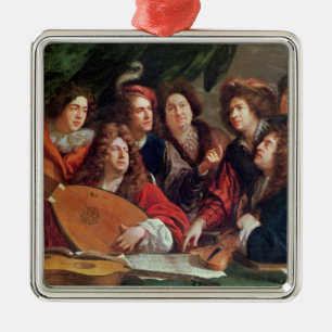 Adorno Metálico La sociedad musical, 1688