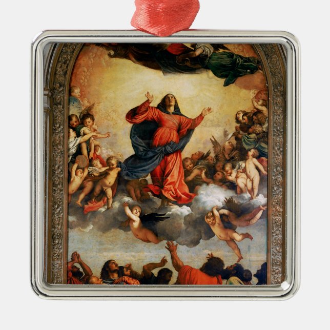 Adorno Metálico La suposición de la Virgen, 1516-18 (Frente)