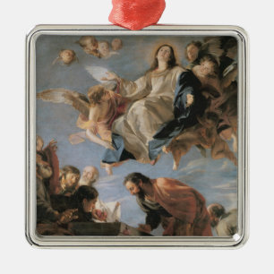Adorno Metálico La suposición de la Virgen, 1673 (aceite en lona)