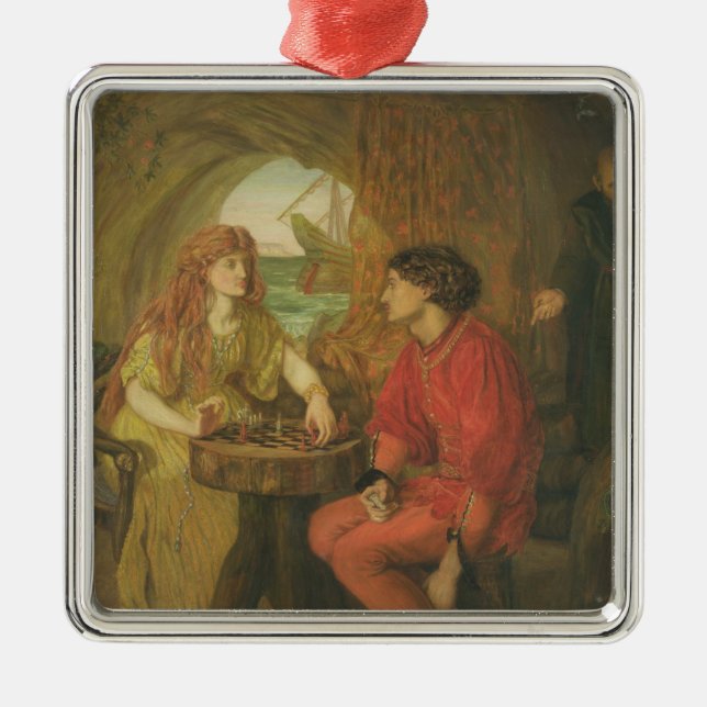 Adorno Metálico La Tentación (Frente)