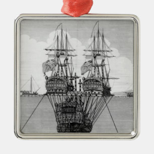 Adorno Metálico La tentativa hecha para salvar el HMS real