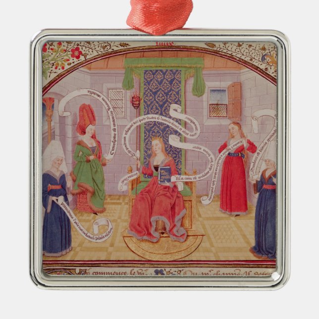 Adorno Metálico La teoría de virtudes intelectuales (Frente)