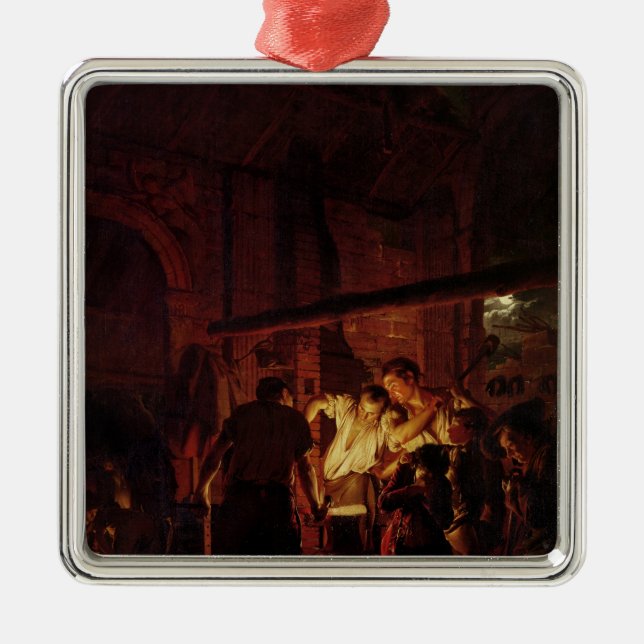 Adorno Metálico La tienda de un herrero, 1771 (Frente)