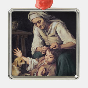 Adorno Metálico La Toilette Domestique', 1670-75