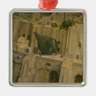 Adorno Metálico La torre de Babel