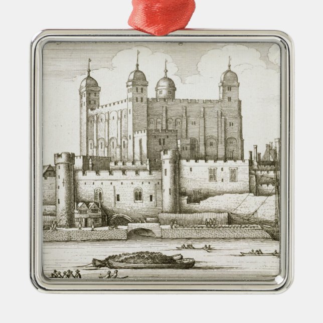 Adorno Metálico La torre de Londres, 1647 (grabado) (Frente)