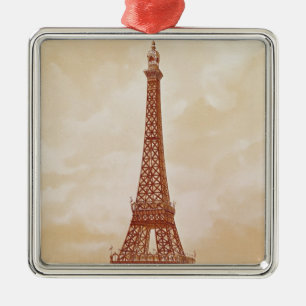Adorno Metálico La torre Eiffel, 1889