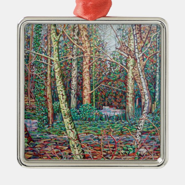 Adorno Metálico La trayectoria de enero (Frente)