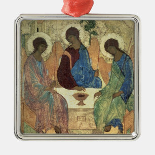 Adorno Metálico La trinidad santa, 1420s (tempera en el panel)
