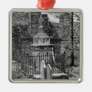 Adorno Metálico La tumba de Hogarth en el cementerio de Chiswick