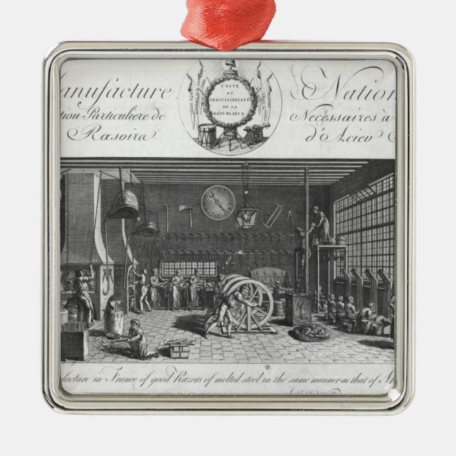 Adorno Metálico La única fabricación en Francia de buenas (Frente)