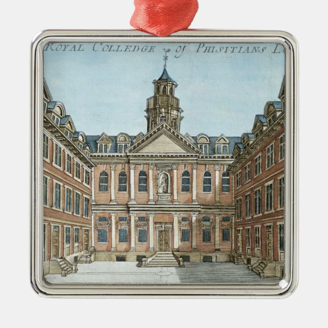 Adorno Metálico La universidad real de médicos (Frente)