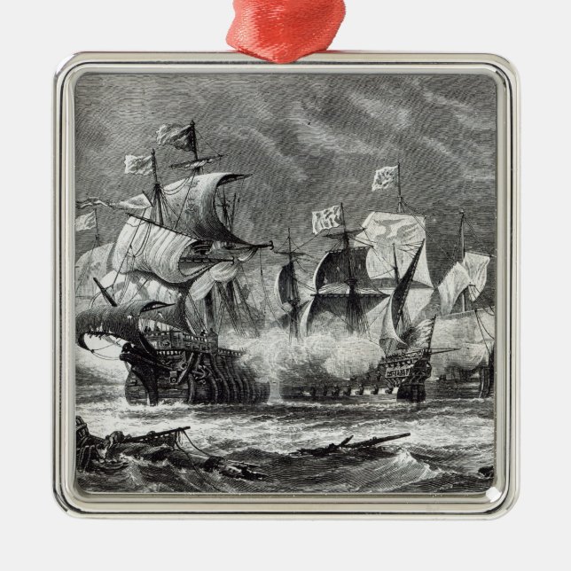 Adorno Metálico La vanguardia, bajo sir Guillermo Winter (Frente)