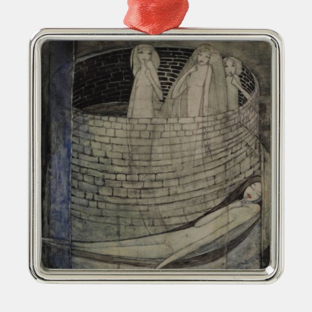 Adorno Metálico La verdad yace en el fondo del pozo (Frente)