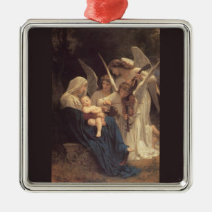 Adorno Metálico La Vierge Aux Anges