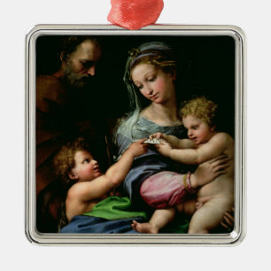 Adorno Metálico La Virgen del color de rosa, c.1518