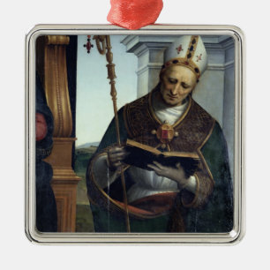 Adorno Metálico La Virgen y el Niño