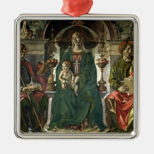 Adorno Metálico La Virgen y los santos, 1474