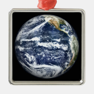 Adorno Metálico La vista de la tierra llena se centró sobre Oc