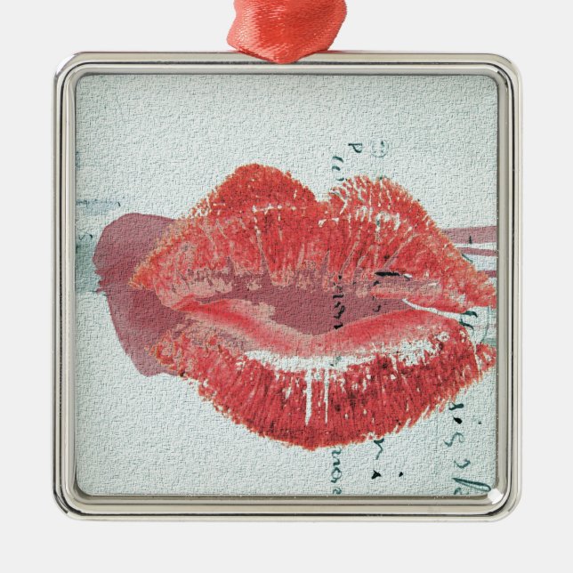 Adorno Metálico Labios (Frente)