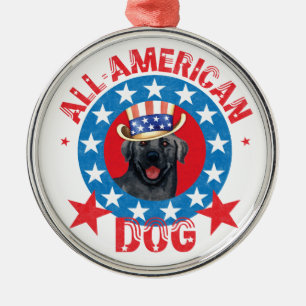 Adorno Metálico Laboratorio Patriótico Negro