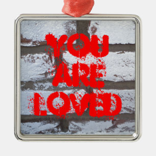 Adorno Metálico Ladrillos de graffiti