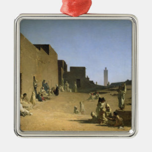 Adorno Metálico Laghouat en el Sáhara argelino, 1879