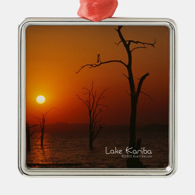 Adorno Metálico Lago Kariba (Frente)