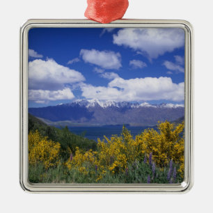 Adorno Metálico Lago Wakatipu y los Remarkables, Queenstown,