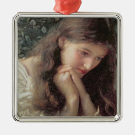 Adorno Metálico Lágrimas de ralentí (bella mujer llorando)