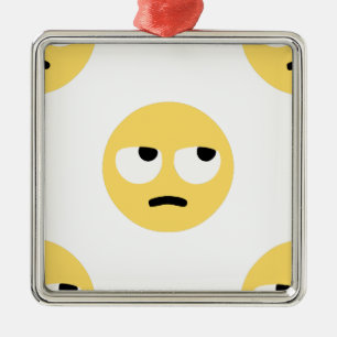 Adorno Metálico laminación de ojos de emoji