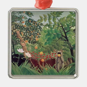 Adorno Metálico Landscape exótico, 1910