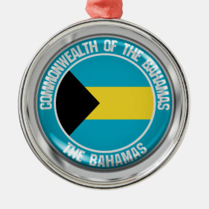 Adorno Metálico Las Bahamas rodean el Emblema
