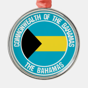 Adorno Metálico Las Bahamas rodean el Emblema