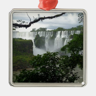 Adorno Metálico Las cataratas del Iguazú la Argentina