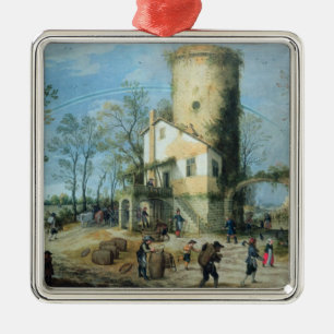 Adorno Metálico Las cuatro estaciones: Otoño