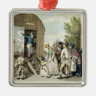 Adorno Metálico Las ferias: La demostración, c.1821 (litho del