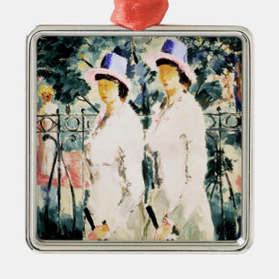 Adorno Metálico Las hermanas