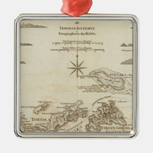 Adorno Metálico Las Islas Vírgenes