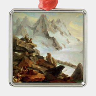 Adorno Metálico Las montañas en Lauteraar, 1776