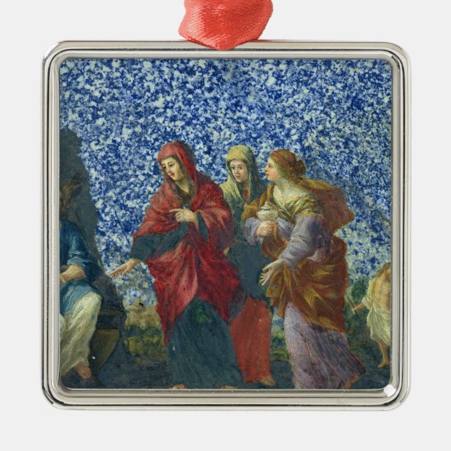 Adorno Metálico Las mujeres santas en la tumba (Frente)