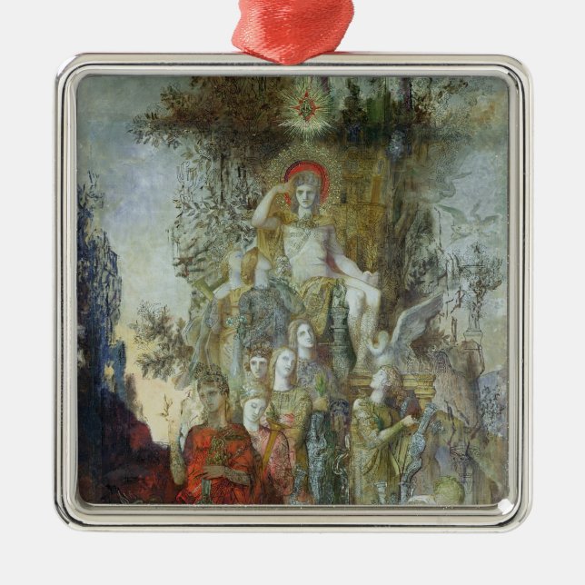 Adorno Metálico Las musas (Frente)