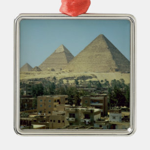 Adorno Metálico Las pirámides de Giza, c.2589-30 a.C., antiguo Re